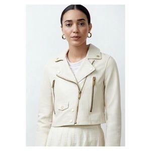NWT | LTH JKT 100% Cropped Leather Jacket